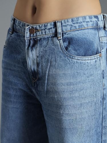 Image of HIGH Star Women's Regular Fit Mid Rise Jeans