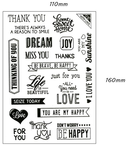 Be Fancy! - Stencil in silicone, 50 pezzi
