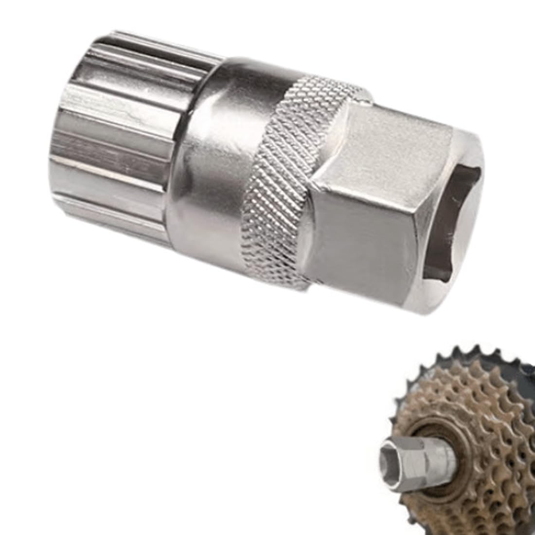 LQIOACUCassette lever pedal puller, 1 piece, robust for dismantling cassettes and sprockets, suitable for Sunrace for better efficiency