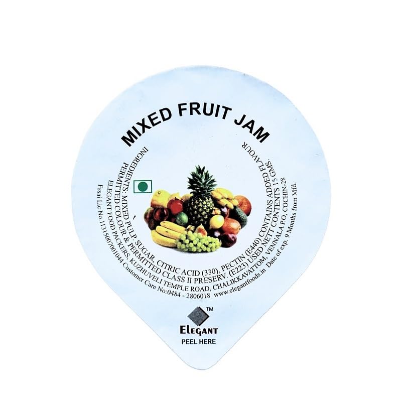 See full amazon price history chart for Elegant Tasty Mixed Fruit Jam with Real Fruit Ingredients in Blister Pack (15 Grams | Pack of 50) Elegant Tasty Mixed Fruit Jam with Real Fruit Ingredients in Blister Pack (15 Grams | Pack of 50) (B0D5D57HJQ) Amazon Price History, Amazon Price Tracker