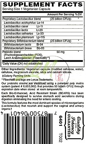 Miniatura 5 de Zen Supplements - Fórmula probiótica para mujer de 50 mil millones - Apoya la salud urinaria y vaginal con cepas mezcladas de lactobacilos y bifado