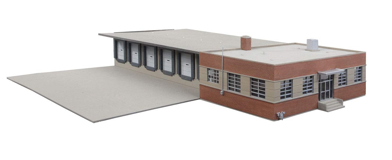Walthers Cornerstone HO Scale Cross-Dock Truck Facility Model Kit - Multi-Colored