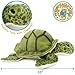 TigerHart Turquoise The Green Sea Turtle - 10 Inch Tortoise Stuffed Animal Plush