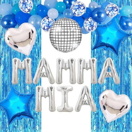 BARUN Mamma Mia Party Decorations - Mama Mia Party Decorations Mamma Mia Decorations,Mamma Mia Bachelorette Party Decorations,Mama Mia Decorations Mamma Mia Props, Mamma Mia Party for Bridal Shower