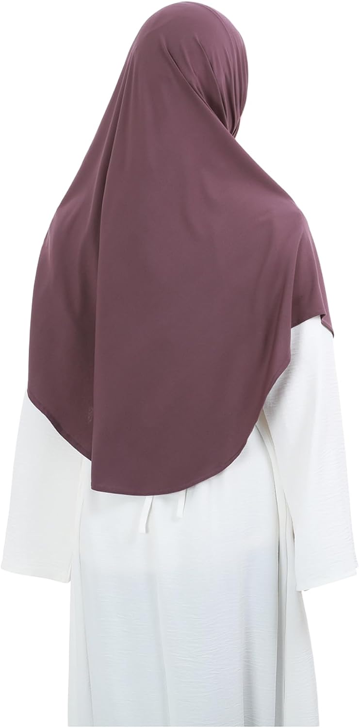 Instant Hijab for Women Muslim Stretchy Prayer Hijab Islamic Headscarf
