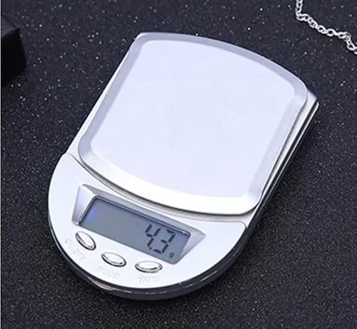 Balança digital de precisão 0.1g a 500g Conta Peças Pesa Jóias Estilo moderno JOJOSEE
