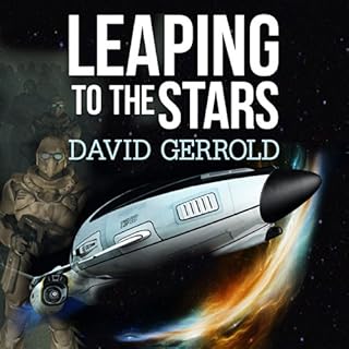 Leaping to the Stars Audiolibro Por David Gerrold arte de portada