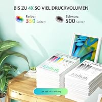 NewLift Kompatibel mit 604XL Druckerpatronen Patronen Multipack | für Epson Expression Home XP-2205 XP-3200 XP-4200 XP-3205 XP-4205 XP-2200 Workforce WF-2910 WF-2930 WF-2950 (10er-Pack) – Ansicht 3