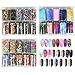 Produktbild IDEALEBEN 30 Stück Nailart Folie Transfer Roll Set Nail Transfer Aufkleber Nail Wraps