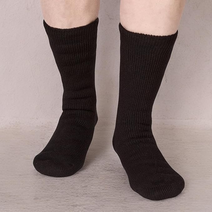 Polar Extreme Thermal Hiking Socks – Cushioned, Insulated, Warm para Boots, Men & Women, One Size Fits Most 6-12, 2-Pack - Image 5