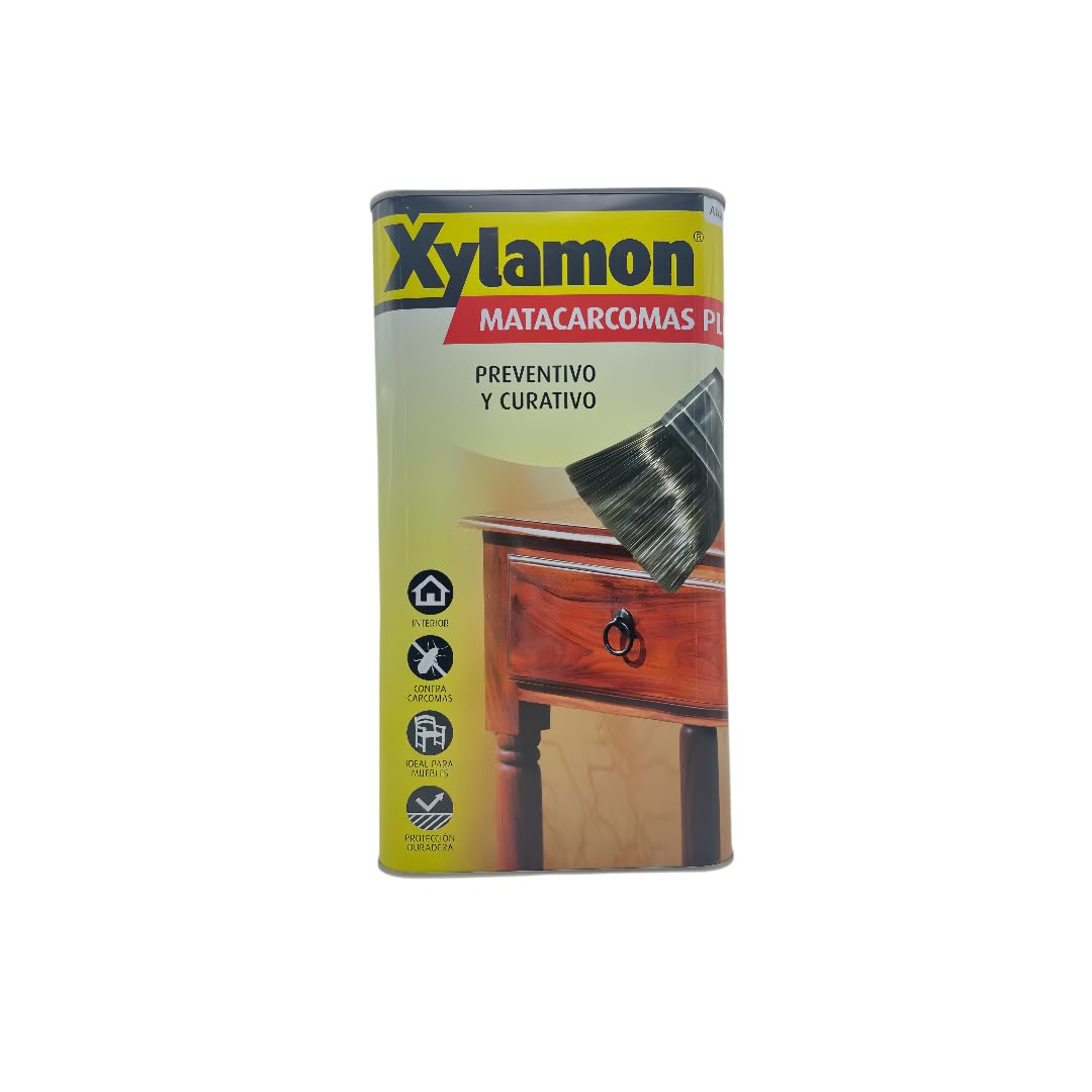 Xylamon Matacarcomas 5 L (Pack 1 unidad Matacarcomas 5L + 1 unidad de Brocha de Aplicación nº 65)