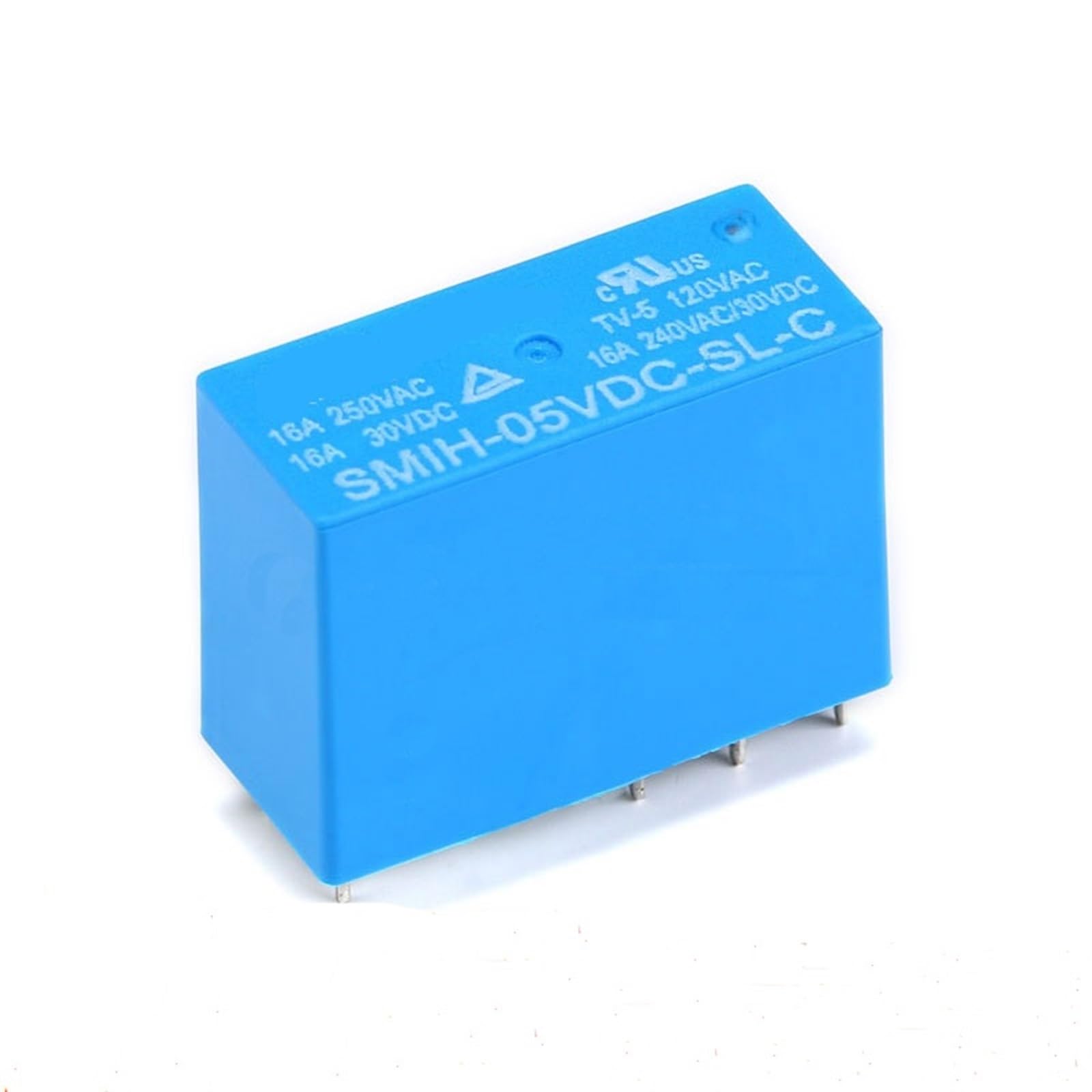 Pièces électroniques SMIH-05VDC-SL-C 14FH 5V 8pin DC Power Relay PCB Type Bleu Couleur Composé Type 5Pcs