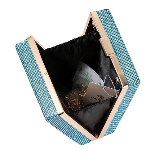 Image of Women Retro Crossbody Bag Rhinestone Fun Unique Evening Clutch Purses for Women