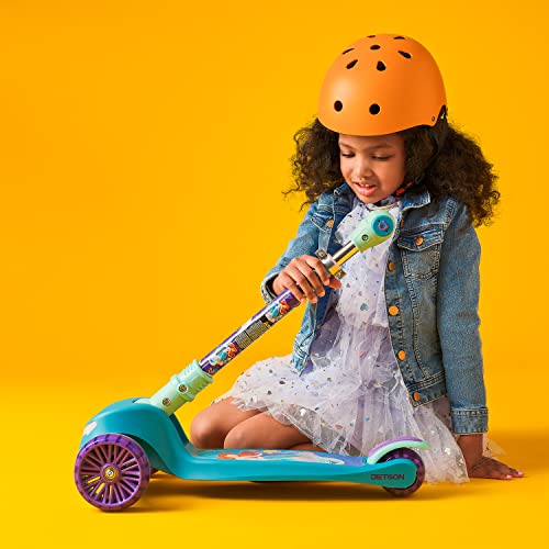 Image of Jetson Character Kids Kick Scooter, LED Lights on Stem & Light-Up Wheels, Lightweight Frame, Height-Adjustable Handlebar, Lean-to-Steer System, Easy-Fold Mechanism
