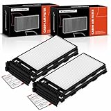 A-Premium 4-PC Cabin Air Filter Compatible with Nissan Frontier 1998-2004, Xterra 2000-2004