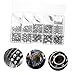 MAGICLULU 580pcs Bearing Ball Assortment Kit Stainless Steel Balls Set for Bike Repairs Industry Use