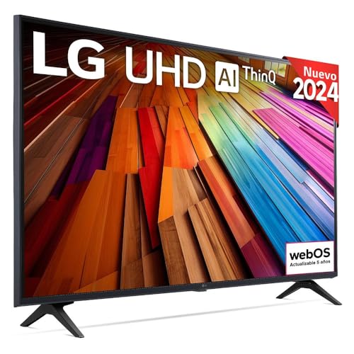 LG TV LED 2024 | 43UT80 | 43'' (108) | UHD | Processeur α5 AI 4K Gen7 | Alexa