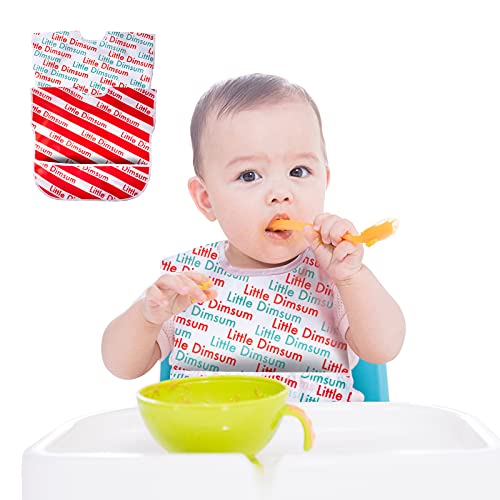 お食事エプロン 子供用スタイ ベビー離乳食 防水よだれかけ 赤ちゃん立体的ポケット 汚いにくい 洗いやすい 速乾 軽量 保育園 男の子 女の子