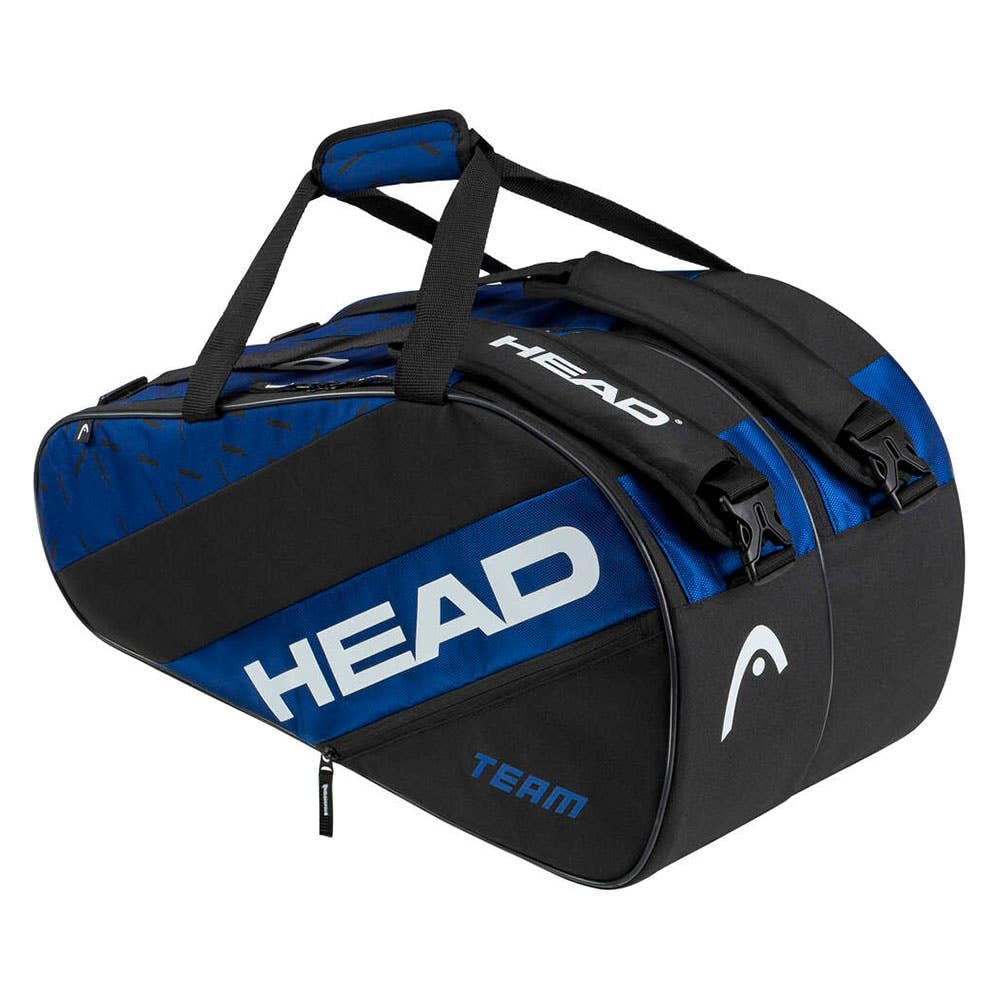 HEAD Team Padel Bag L Sac Unisexe, Bleu/Noir, L