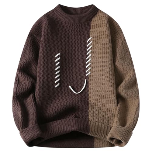 Pull col rond en tricot pour homme un classique de la mode masculine