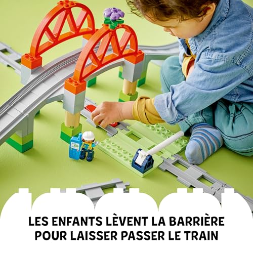 Lego Set D'extension: Les Rails Et Le Pont Du Train 10426 Lego La Boite - vue 8