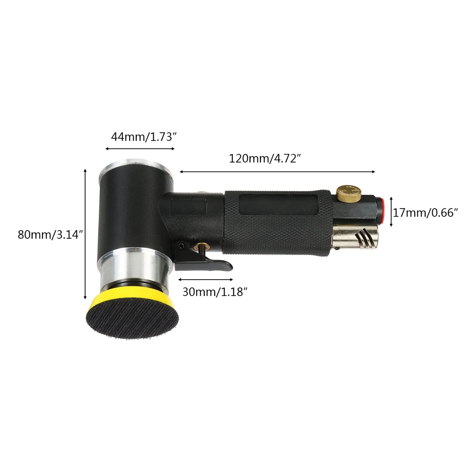 25 sztuk 2-3 cal maszyna do polerowania powietrza 15000 obr./min Mini szlifierka pneumatyczna 4.0cfm 90psi akcesoria elektronarzędzi narzędzie samochodu
