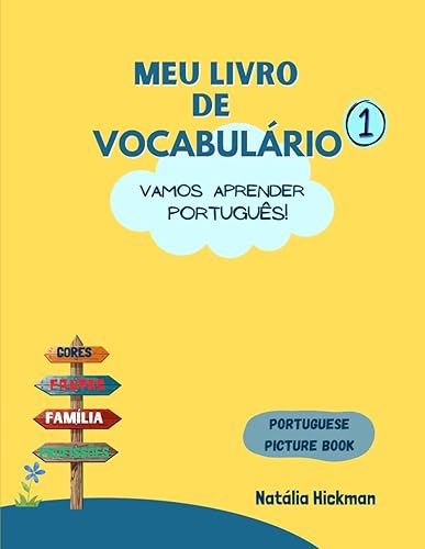 Meu livro de vocabulário 1: Vamos aprender Português! (Portuguese Edition)