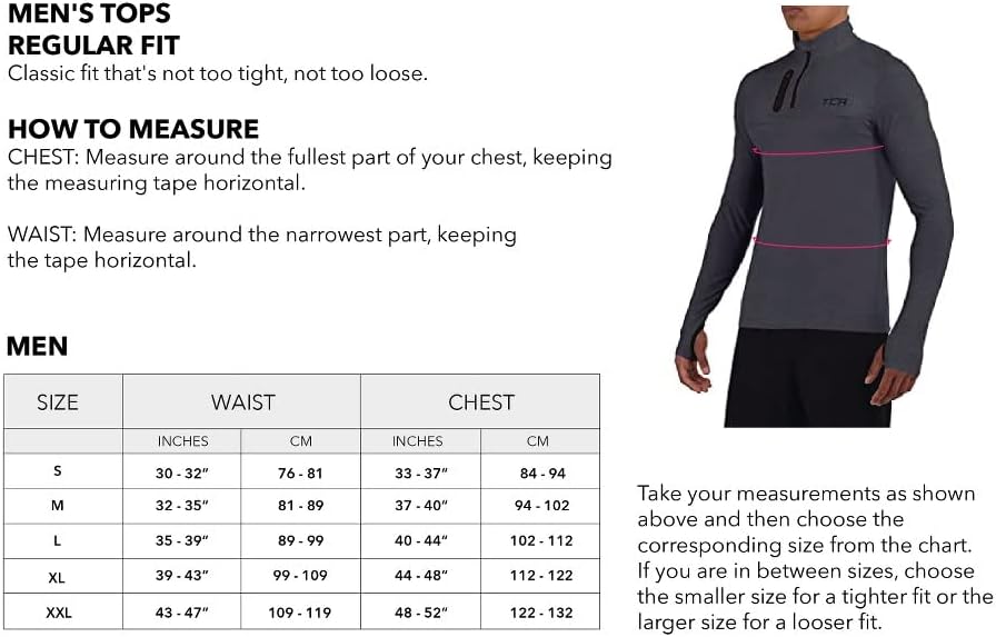 TCA Men's Element Long Sleeve Crew Neck Running Top