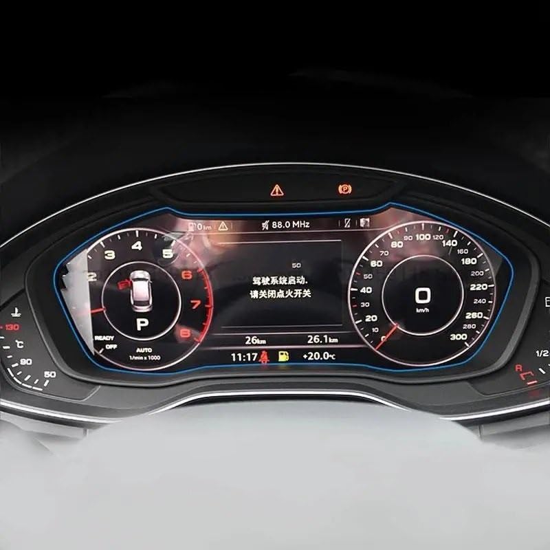 Film protection d'écran anti-rayures pour navigation Audi S4 S5