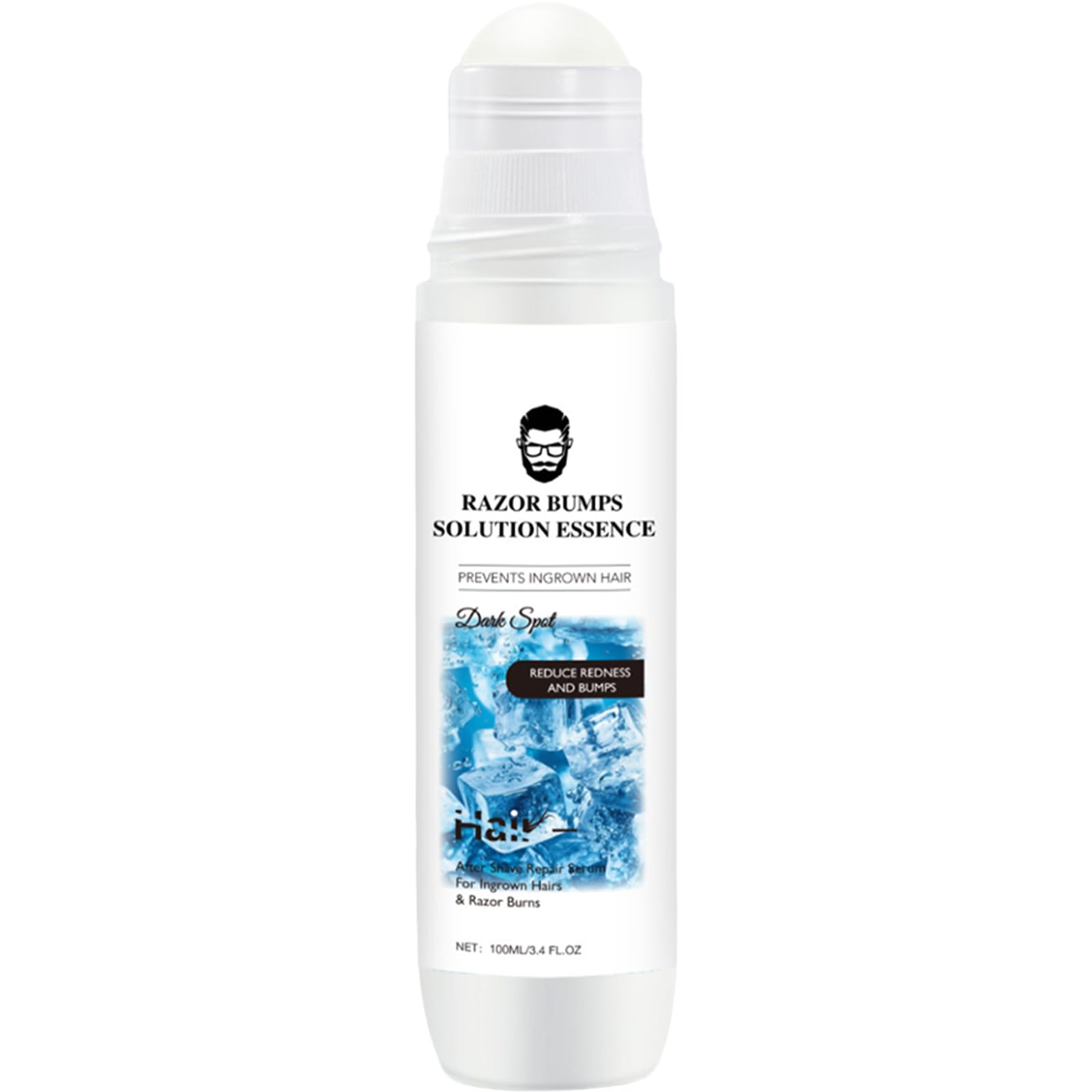 Men Shaver Bumps Solution Prevents Ingrown Hair Treatments Roll On After Shave Water Reduce Redness For Legs Body