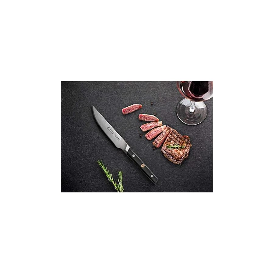 Cangshan TC Series 1021066 Swedish 14C28N Steel Forged 4-Piece Steak Knife Set
