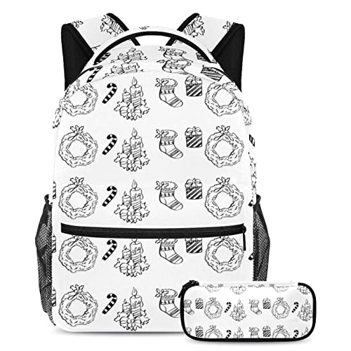 Sac à dos de voyage imperméable Couleur 2 avec trousse et filet porte-bouteille intégré