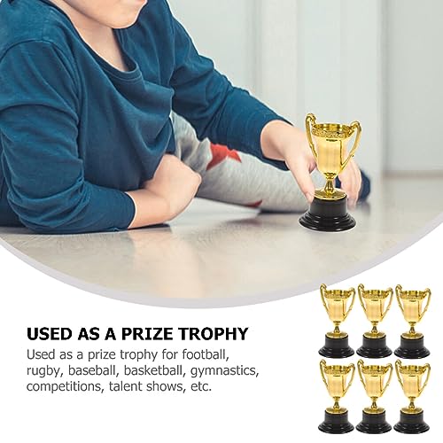 BESPORTBLE Mini Troféus De Plástico Para Prêmios Troféus De Vencedor De Troféu De Para Torneios E Co