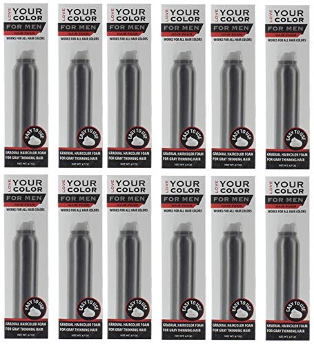 Espuma de color gradual para cabello 12 pack 4.7 oz