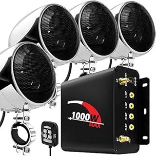 GoHawk TN4-Q 1000W 4 Channel Amplifier 4
