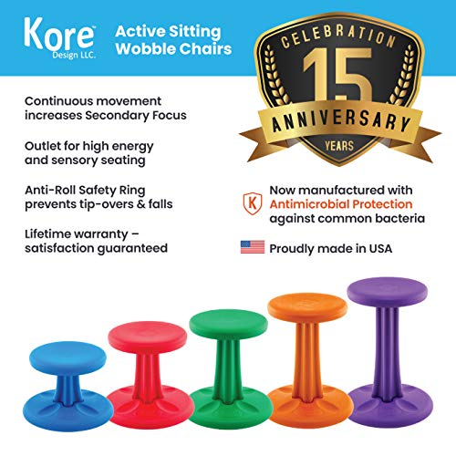 image for KORE DESIGN LLC Kore Wobble Chair - Flexible Seating Stool for Classro
