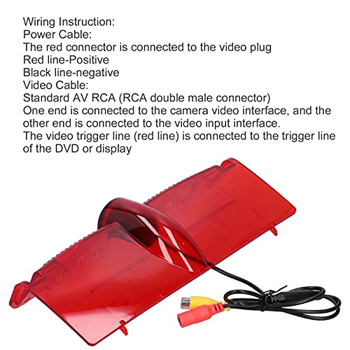 Image of Rear View Camera for Chevy Express Van 2003-2017, 170 Wide Angle Lens, IP68 Easy Installation for Parking and Reversing Safety
