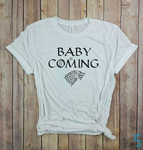 Baby is coming game of thrones maternity shirt Clearance