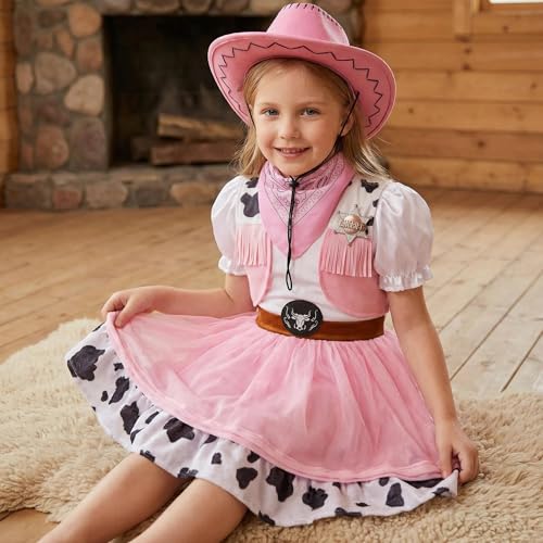 Disfraz Deluxe de Vaquera para Niñas 3-10 años miniatura 4