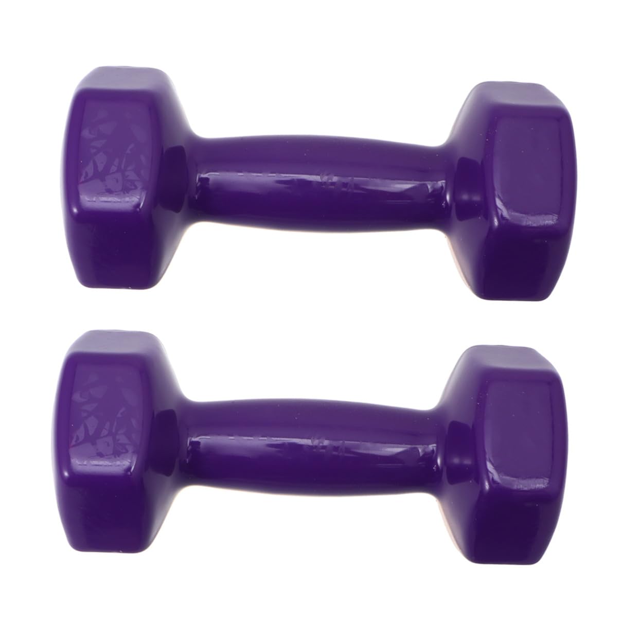 VICASKY Cast Iron Dumbbells 6kg 3kg X2 with Plastic Coating Non-slip Hand Weights for Men and Women Fitness