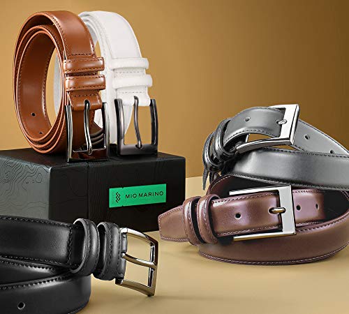 mens burgundy dress belt