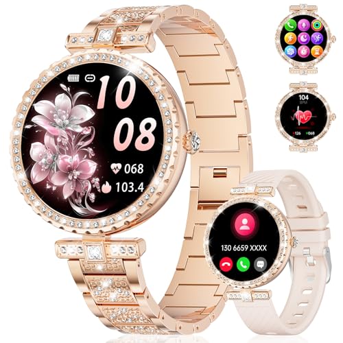 La Mejor Lista de fossil smartwatch mujer los 5 mejores. 41 ESFOE Smartwatch Mujer, 1.19'' AMOLED Reloj Inteligente Mujer con Llamadas Bluetooth, Impermeable IP68 Pulsera Inteligente Dama con Vigilancia de Salud, Compatible con iPhone y...
