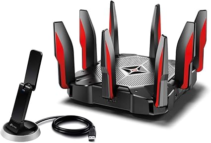 Amazon Tp Link Wifi ルーター ゲーミング 無線lan Mu Mimo 2167 2167 1000 Mbps 3年保証 Archer C5400x 無線lan 子機 Usb3 0 1300 600mbps クレードル付き 3年保証 Archer T9uh Tp Link 無線 有線lanルーター 通販
