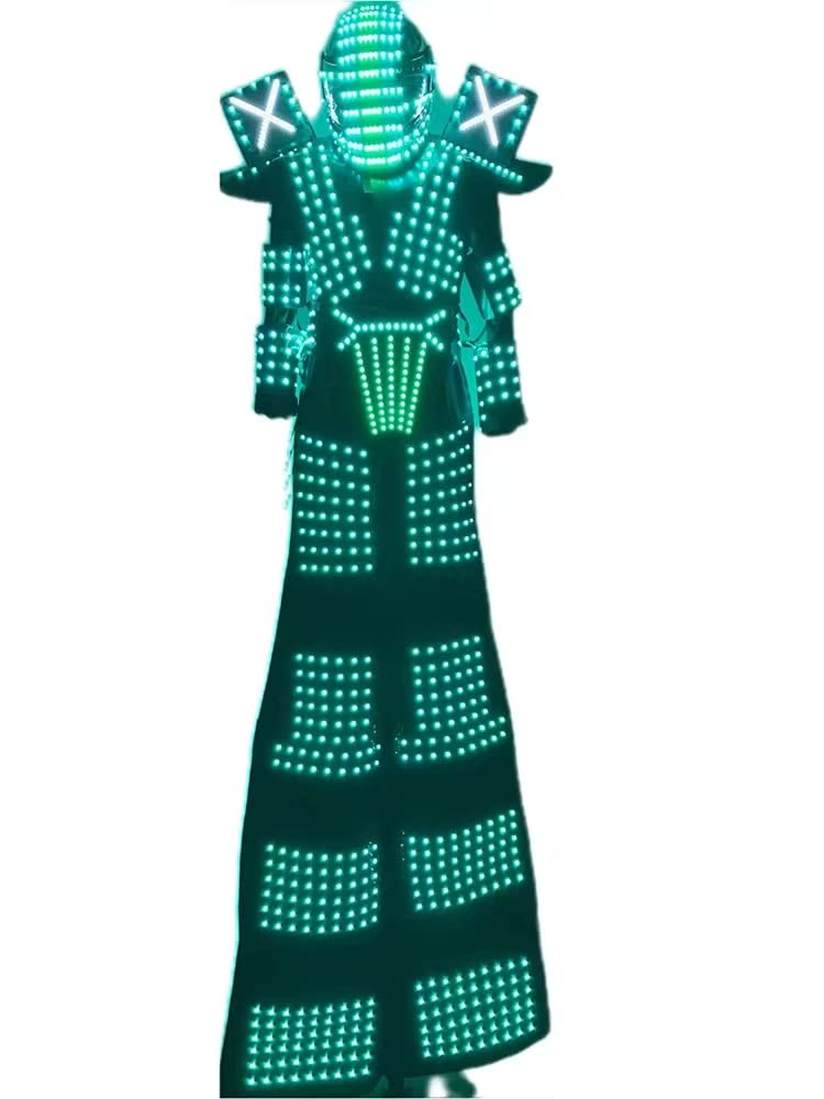 Buy Gracecoloelife Remote Change Color Stilts Walker LED ROBOT SUIT