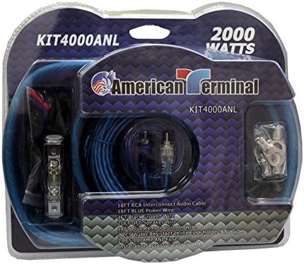 KIT4000ANL 2000W P.M.P.O Complete Amplifier Hookup Kit
