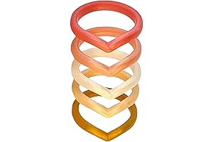 5 Pack Fashionable Toe Rings