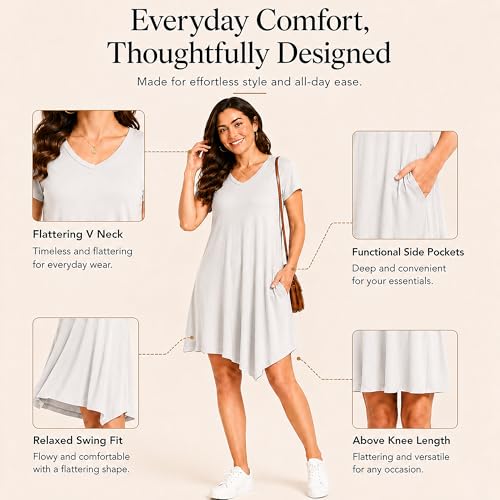 Image of Miss Lavish London Sleeveless Dresses for Women -Casual Summer Dresses with Pockets, Women's Fashion Midi Dress