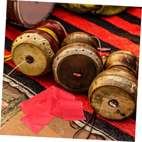 Baquetas Kisangel rojas de seda, 2 piezas, con mangas de agua para actuaciones de danza, gimnasia y eventos, mazos resistentes y fáciles de usar miniatura 7