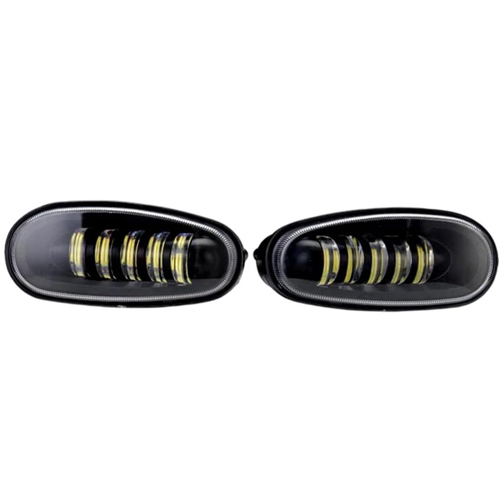Zestaw reflektorów Zestaw świateł przeciwmgielnych pasuje do Туманки pasuje do Daewoo pasuje do Chevrolet Lanos Sens PTF ŚWIATŁO PRZECIWMGIELNE Reflektory(White yellow light)