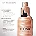 ICONIC LONDON Prep-Set-Glow | Hydrating + Setting + Glowing Spray, 3-in-1 Formula for a Dewy, Radiant Finish, Cruelty-Free, Vegan Makeup, 4.22 Fl oz